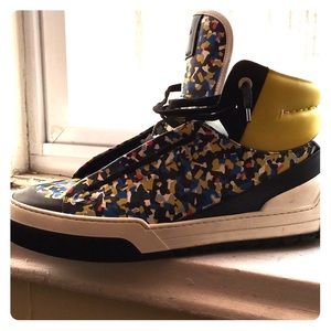 Multicolor Hightop Fendi Sneakers